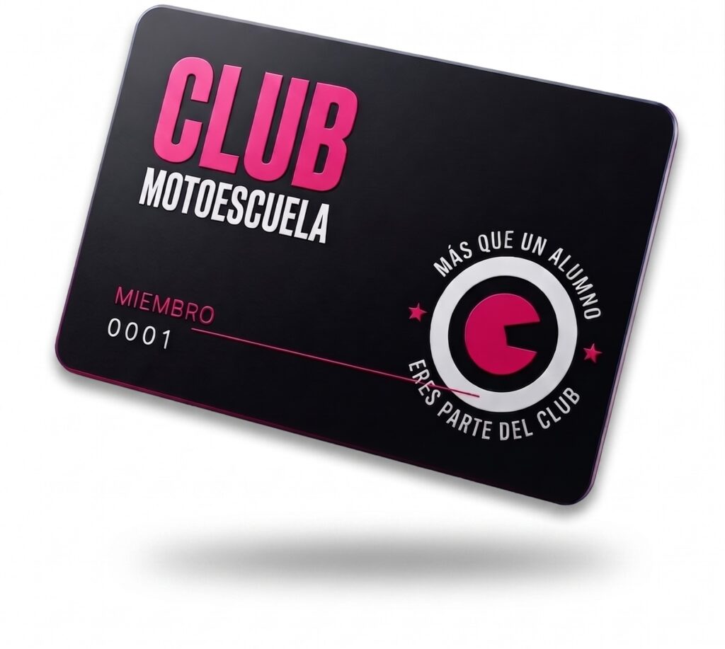 Club Motoescuela Tarjeta